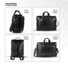 Laptop Bag for Men - Genuine Leather Office Bag - Fits upto 15.6 Inch Laptop/MacBook - Messenger Bag