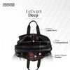 Laptop Bag for Men - Genuine Leather Office Bag - Fits upto 15.6 Inch Laptop/MacBook - Messenger Bag