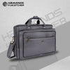 Laptop Bag for Men - Genuine Leather - Fits Upto 15.6 Inch Laptop