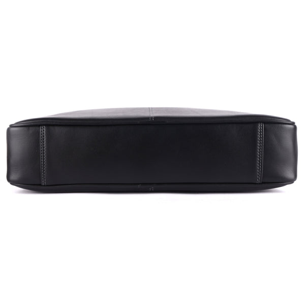Genuine Leather Office Bag for Men, 15.6 Inch Laptop Bag, 1 Year Warranty