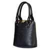 Natural Leather Round Handbag Tus image 12