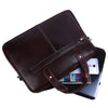 Genuine Leather Laptop Bag for daily use 15"5inch image 2