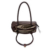 Genuine Leather Handbag Metal chain BG image 11