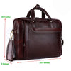 Genuine Leather Laptop Bag for daily use 15"5inch image 1