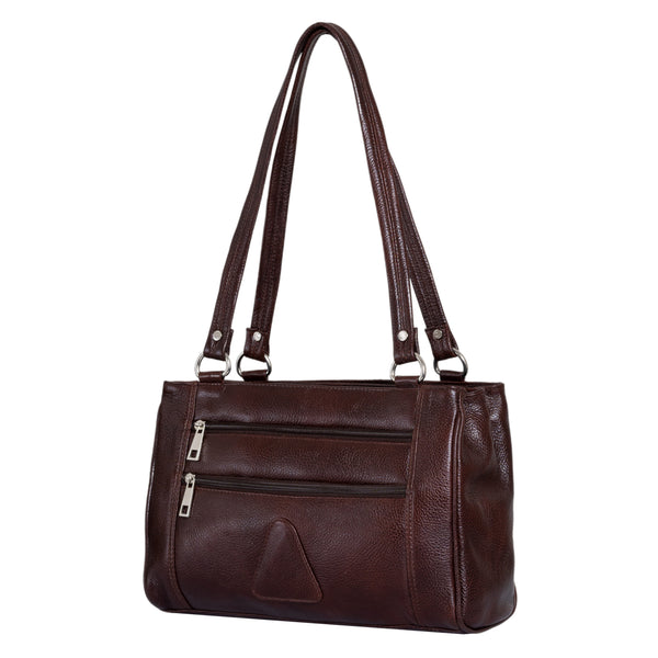 Genuine Leather Handbag 6 compartment image 3