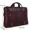 Genuine Leather Laptop Bag for daily use 15"5inch image 1
