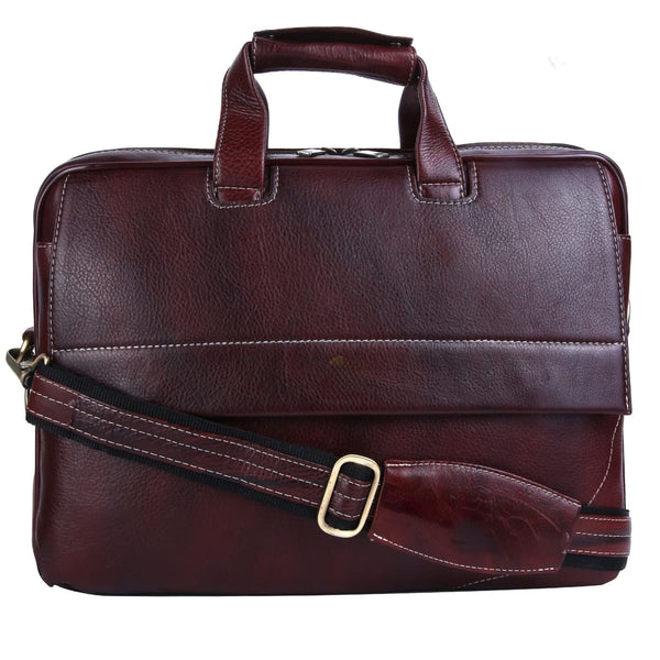 Genuine Leather Laptop Bag for daily use 15"5inch image 0
