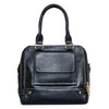 Genuine Leather Ladies Handbag With Sling For all Occasions - Black image