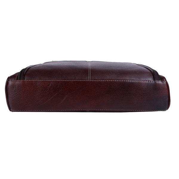 Genuine Leather Laptop Bag for daily use 15"5inch image 5