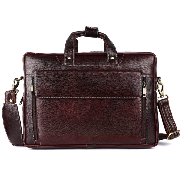 Genuine Leather Laptop Bag for daily use 15"5inch image 0