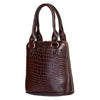 Natural Leather Round Handbag Tus image 2