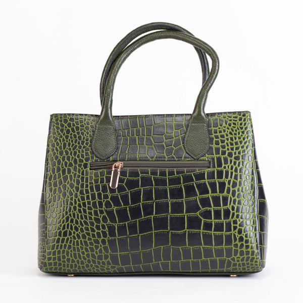 Genuine Leather Ladies Handbag Wv image 3