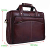 Genuine Leather Laptop Bag for daily use 15"5inch image 1