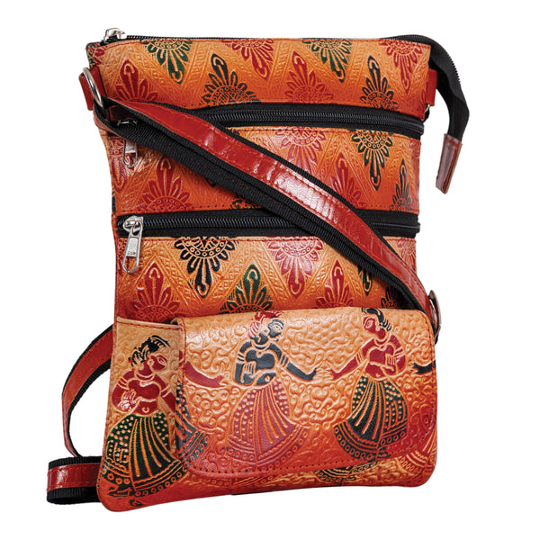 Shantiniketan Genuine Leather With Long Sling image 2
