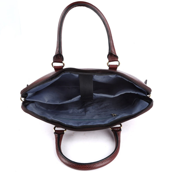 Genuine Leather Laptop Bag for daily use 15"5inch image 5