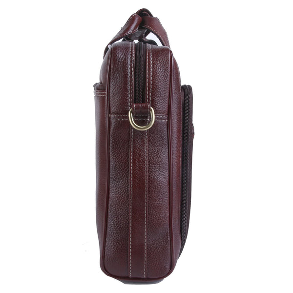 Genuine Leather Laptop Bag for daily use 15"5inch image 3