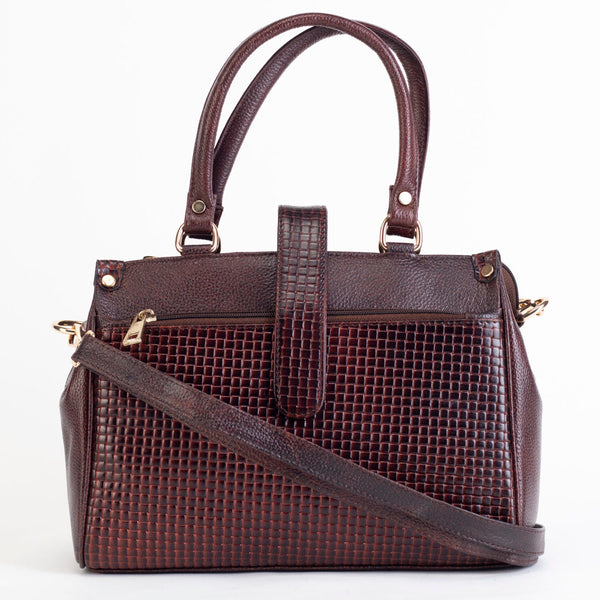 Natural Leather Ladies Handbag New NNO image 5