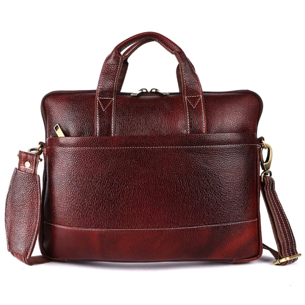 Genuine Leather Laptop Bag for daily use 15"5inch image 0