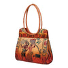 Shantiniketan Genuine Leather Ring Handle image 1