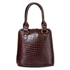 Natural Leather Round Handbag Tus image 0