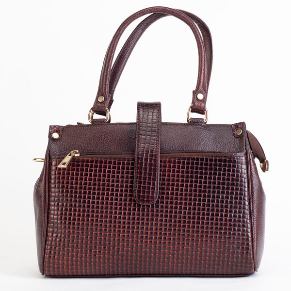 Natural Leather Ladies Handbag New NNO image 4