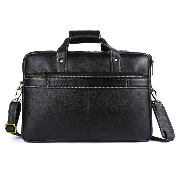 Laptop Messenger Bag For Men - Ideal for Office and Travel - Fits 14-15.6 inch Laptop - 1 Year Warranty
