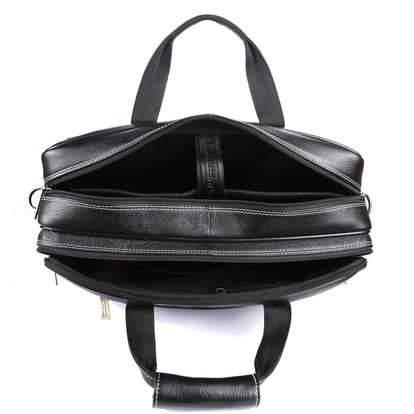 Laptop Messenger Bag For Men - Ideal for Office and Travel - Fits 14-15.6 inch Laptop - 1 Year Warranty