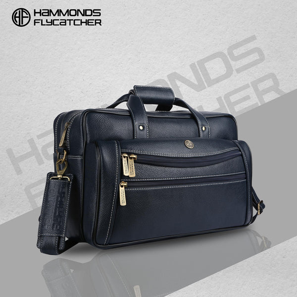Laptop Messenger Bag For Men - Ideal for Office and Travel - Fits 14-15.6 inch Laptop - 1 Year Warranty