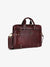 Leather Laptop Bag for Men - Fits Upto 15.6 Inch Laptop/MacBook - Premium Office Bag with 1 Year Warranty