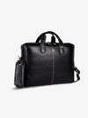 Office Bag for Men - Genuine Leather Laptop Bag - Fits Upto 14 Inch Laptop Bag/MacBook - 1 Year Warranty