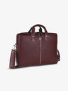 Office Bag for Men - Genuine Leather Laptop Bag - Fits Upto 14 Inch Laptop Bag/MacBook - 1 Year Warranty