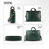 Genuine Leather Laptop Bag for Men - Office Bag - Fits Up to 14/15.6 Inch Laptop/MacBook