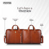 Genuine Leather Laptop Bag for Men - Office Bag - Fits Up to 14/15.6 Inch Laptop/MacBook