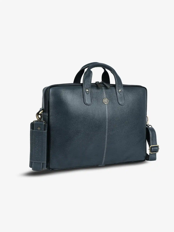 Genuine Leather Laptop Bag for Men - Office Bag - Fits Up to 14/15.6 Inch Laptop/MacBook