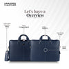 Genuine Leather Laptop Bag for Men - Office Bag - Fits Up to 14/15.6 Inch Laptop/MacBook