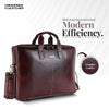 Genuine Leather Laptop Bag for Men - Office Bag - Fits Up to 14/15.6 Inch Laptop/MacBook