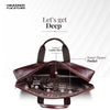 Genuine Leather Laptop Bag for Men - Office Bag - Fits Up to 14/15.6 Inch Laptop/MacBook