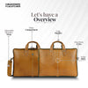 Genuine Leather Laptop Bag for Men - Office Bag - Fits Up to 14/15.6 Inch Laptop/MacBook