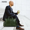 Genuine Leather Laptop Bag for Men - Office Bag - Fits Up to 14/15.6 Inch Laptop/MacBook