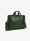 Genuine Leather Laptop Bag for Men - Office Bag - Fits Up to 14/15.6 Inch Laptop/MacBook
