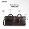 Genuine Leather Laptop Bag for Men - Office Bag - Fits Up to 14/15.6 Inch Laptop/MacBook