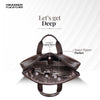 Genuine Leather Laptop Bag for Men - Office Bag - Fits Up to 14/15.6 Inch Laptop/MacBook