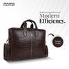 Genuine Leather Laptop Bag for Men - Office Bag - Fits Up to 14/15.6 Inch Laptop/MacBook