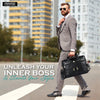 Branded Laptop Bag for Men - Genuine Leather - Fits Up to 15.6 Inch Laptop/MacBook - 1 Year Warranty