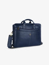 Leather Laptop Messenger Bag for Men with Multiple Compartments - Fits up to 15.6 Inch Laptop - 1 Year Warranty