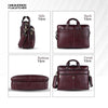 Luxury Leather Laptop Bag for Men - Office Shoulder Bag - Fits 14/15.6 Inch Laptops/MacBook