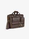 Genuine Leather Office Bag for Men - Fits Up to 15.6 Inch Laptop/MacBook