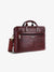 Laptop Bag for Men - Genuine Leather Office Bag with Multiple Compartments - Fits 14-15.6 Inch Laptop
