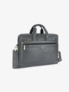 Laptop Bag for Men - Genuine Leather Office Bag with Multiple Compartments - Fits 14-15.6 Inch Laptop