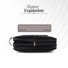 Genuine Leather Expandable Laptop Bag for Men with Adjustable Strap - Fits Upto 15.6" Laptop/MacBook- 1 Year Warranty